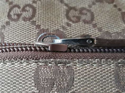 gucci zipper pulls|ykk zipper on gucci bag.